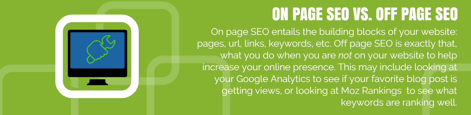 On page vs off page SEO